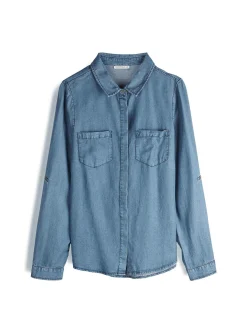 GATE Koszula z kieszeniami|Damskie Koszulki I Topy·Koszule Damskie