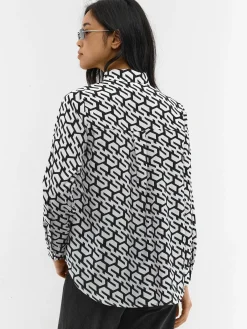 GATE Koszula z nadrukiem|Damskie Koszulki I Topy·Koszule Damskie