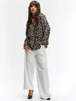 GATE Koszula z nadrukiem| Koszulki I Topy·Bluzki