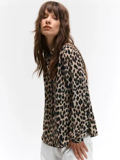 GATE Koszula z nadrukiem| Koszulki I Topy·Bluzki