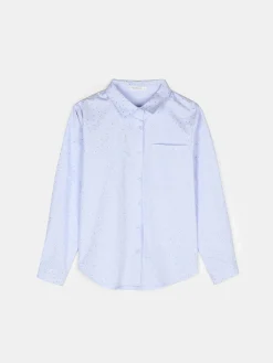 GATE Koszula z ozdobnymi kamieniami|Damskie Koszulki I Topy·Koszule Damskie