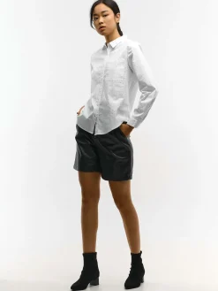 GATE Koszula z ozdobnymi kamieniami|Damskie Koszulki I Topy·Koszule Damskie