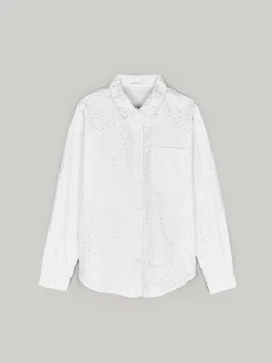 GATE Koszula z ozdobnymi kamieniami|Damskie Koszulki I Topy·Koszule Damskie