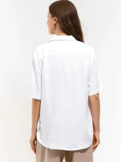 GATE Koszula z wiskozy|Damskie Koszulki I Topy·Koszule Damskie