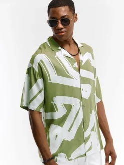 GATE Koszula z wiskozy| Koszulki·Koszule