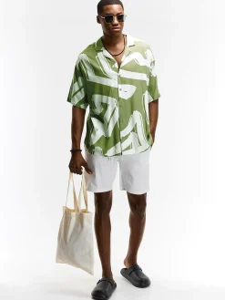 GATE Koszula z wiskozy| Koszulki·Koszule