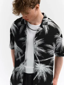 GATE Koszula z wiskozy| Koszulki·Koszule