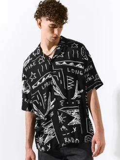 GATE Koszula z wiskozy| Koszulki·Koszule