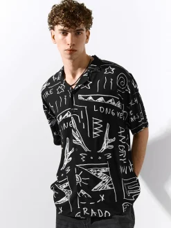 GATE Koszula z wiskozy| Koszulki·Koszule