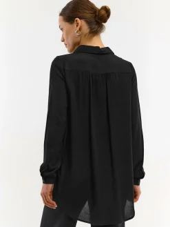 GATE Koszula z wiskozy dla kobiet|Damskie Koszulki I Topy·Koszule Damskie