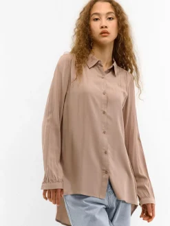 GATE Koszula z wiskozy dla kobiet|Damskie Koszulki I Topy·Koszule Damskie