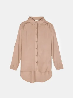 GATE Koszula z wiskozy dla kobiet|Damskie Koszulki I Topy·Koszule Damskie