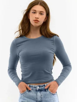 GATE Koszulka basic z długim rękawem| Koszulki I Topy·Koszulki