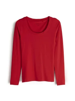 GATE Koszulka basic z długim rękawem| Koszulki I Topy·Koszulki