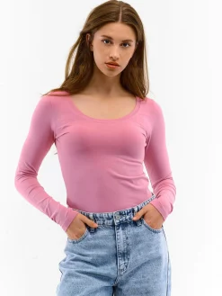 GATE Koszulka basic z długim rękawem| Koszulki I Topy·Koszulki