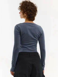 GATE Koszulka basic z długim rękawem| Koszulki I Topy·Koszulki