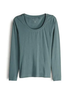 GATE Koszulka basic z długim rękawem| Koszulki I Topy·Koszulki