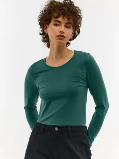 GATE Koszulka basic z długim rękawem| Koszulki I Topy·Koszulki