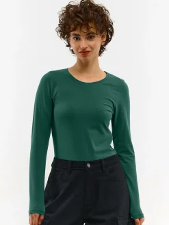 GATE Koszulka basic z długim rękawem| Koszulki I Topy·Koszulki