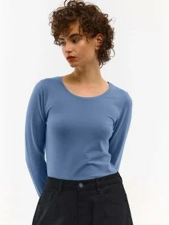 GATE Koszulka basic z długim rękawem| Koszulki I Topy·Koszulki