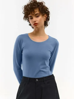 GATE Koszulka basic z długim rękawem| Koszulki I Topy·Koszulki