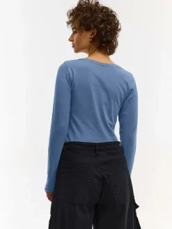 GATE Koszulka basic z długim rękawem| Koszulki I Topy·Koszulki