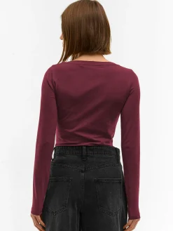 GATE Koszulka basic z długim rękawem| Koszulki I Topy·Koszulki