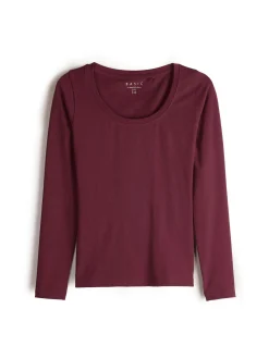 GATE Koszulka basic z długim rękawem| Koszulki I Topy·Koszulki