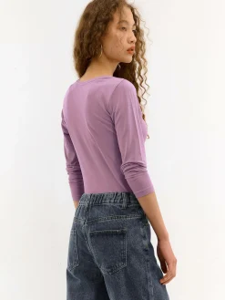 GATE Koszulka basic z długim rękawem| Koszulki I Topy·Koszulki