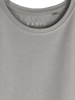 GATE Koszulka basic z elastyczną gumką| Koszulki I Topy·Koszulki