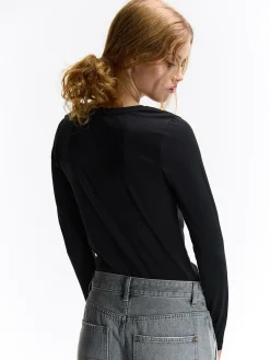 GATE Koszulka basic z elastyczną gumką| Koszulki I Topy·Koszulki