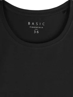 GATE Koszulka basic z elastyczną gumką| Koszulki I Topy·Koszulki