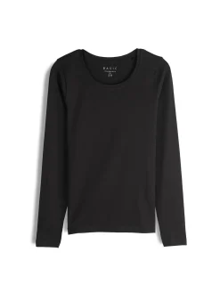 GATE Koszulka basic z elastyczną gumką| Koszulki I Topy·Koszulki