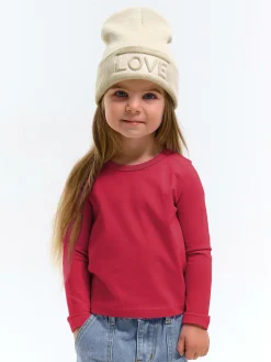 GATE Koszulka basic z elastyczną gumką|Dzieci Dziewczynki·Ostatnie Sztuki Ubrania Dla Dziewczynek|Dziewczynki·Koszulki I Topy