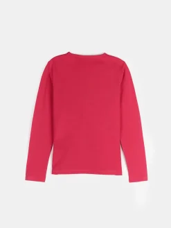 GATE Koszulka basic z elastyczną gumką|Dzieci Dziewczynki·Ostatnie Sztuki Ubrania Dla Dziewczynek|Dziewczynki·Koszulki I Topy