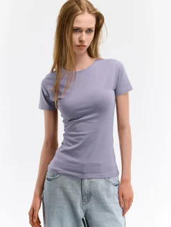 GATE Koszulka basic z elastyczną gumką| Koszulki I Topy·Koszulki