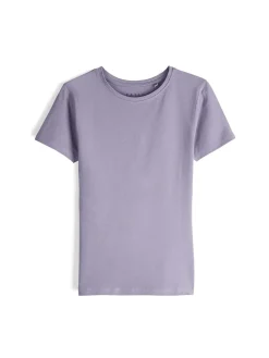 GATE Koszulka basic z elastyczną gumką| Koszulki I Topy·Koszulki