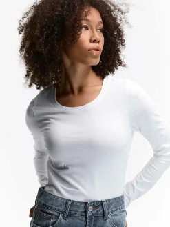 GATE Koszulka basic z elastyczną gumką| Koszulki I Topy·Koszulki