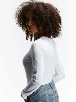 GATE Koszulka basic z elastyczną gumką| Koszulki I Topy·Koszulki