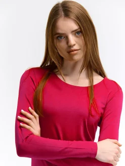 GATE Koszulka basic z elastyczną gumką| Koszulki I Topy·Koszulki