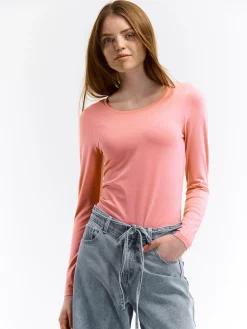 GATE Koszulka basic z elastyczną gumką| Koszulki I Topy·Koszulki