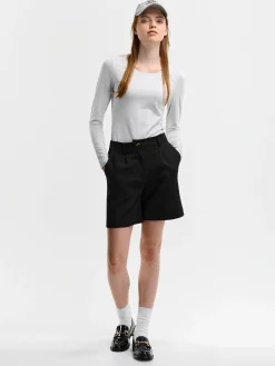 GATE Koszulka basic z elastyczną gumką| Koszulki I Topy·Koszulki