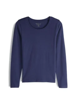 GATE Koszulka basic z elastyczną gumką| Koszulki I Topy·Koszulki