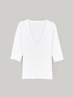 GATE Koszulka basic z elastyczną gumką| Koszulki I Topy·Koszulki