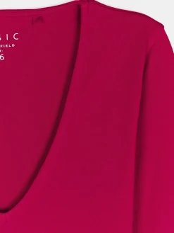 GATE Koszulka basic z elastyczną gumką| Koszulki I Topy·Koszulki