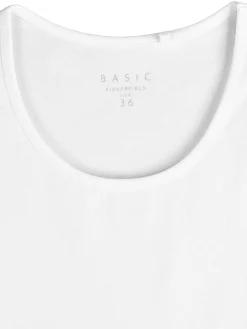 GATE Koszulka basic z elastyczną gumką| Koszulki I Topy·Koszulki