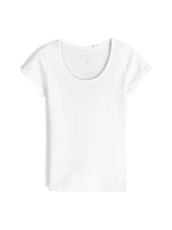 GATE Koszulka basic z elastyczną gumką| Koszulki I Topy·Koszulki