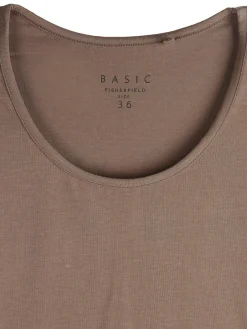 GATE Koszulka basic z elastyczną gumką| Koszulki I Topy·Koszulki