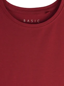 GATE Koszulka basic z elastyczną gumką| Koszulki I Topy·Koszulki