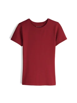 GATE Koszulka basic z elastyczną gumką| Koszulki I Topy·Koszulki